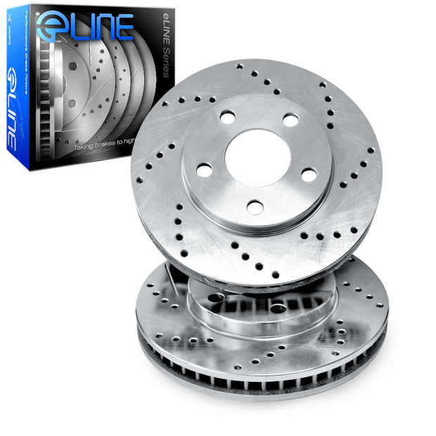 R1 Concepts® (14-20) Acura MDX ELine™ Drilled Vented Brake Rotors