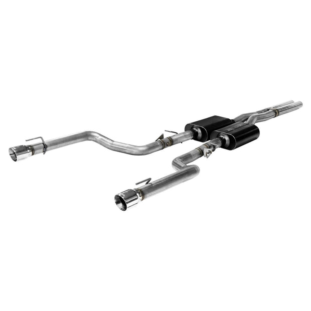 Flowmaster® (15-20) Charger SRT American Thunder™ 409 SS Cat-Back Exhaust System with Split Rear Exit 