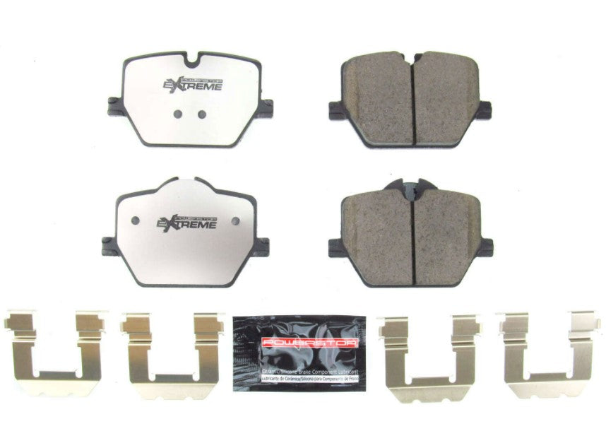 Power Stop® (19-24) BMW Z4/GR Supra Z26 Extreme Street Carbon-Fiber Ceramic Brake Pads