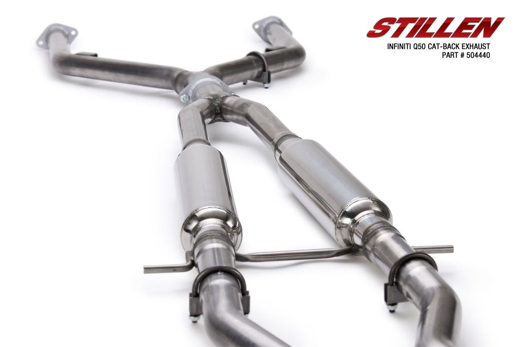 Stillen® (14-15) Infiniti Q50 304SS 3" Cat-Back Exhaust System