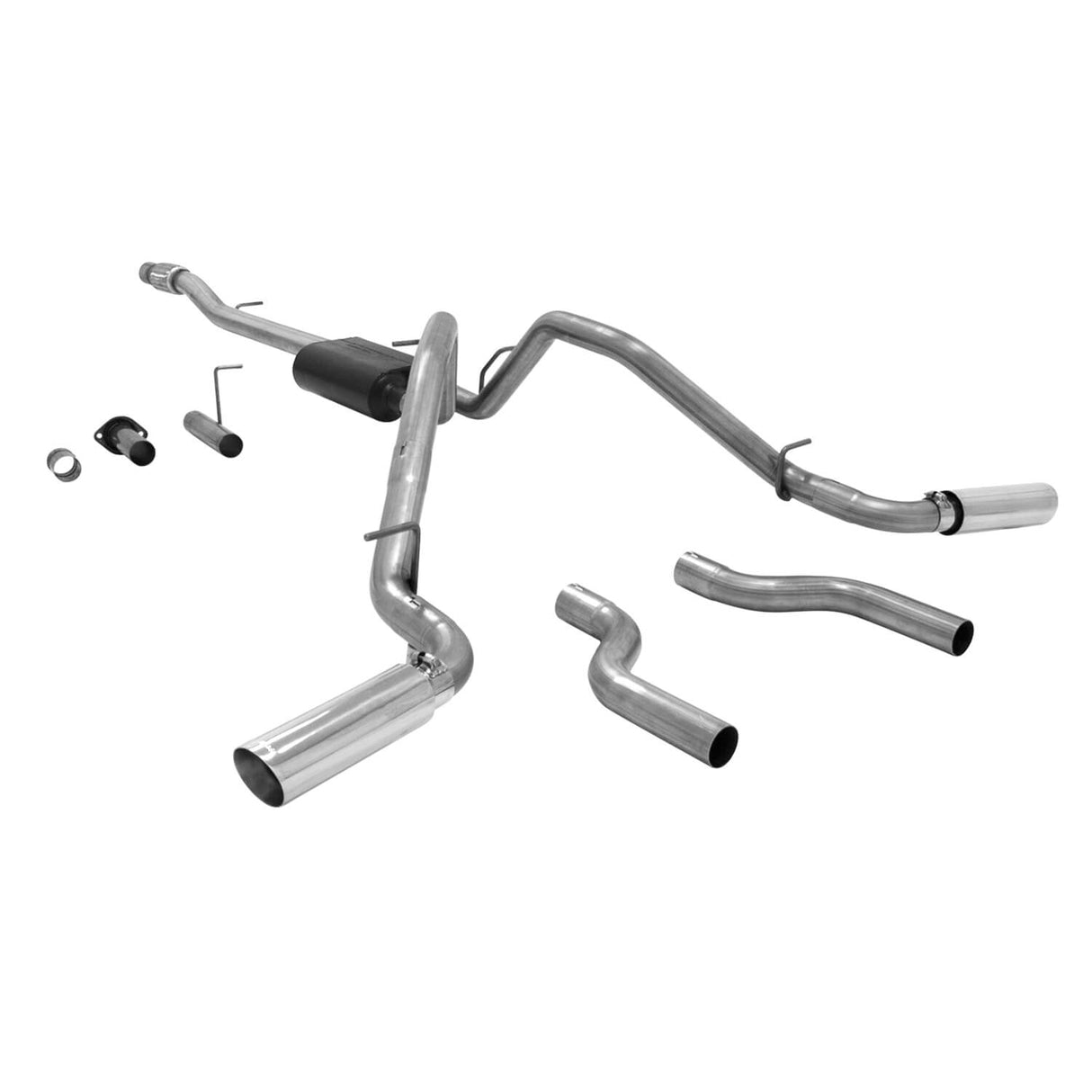 Flowmaster® (07-13) Silverado/Sierra 409SS American Thunder Cat-Back System (143.5"/157.5" WB)