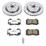 Power Stop® (12-23) WK2 SRT 1-Click Street Warrior Z26 Drilled/Slotted Brake Kit