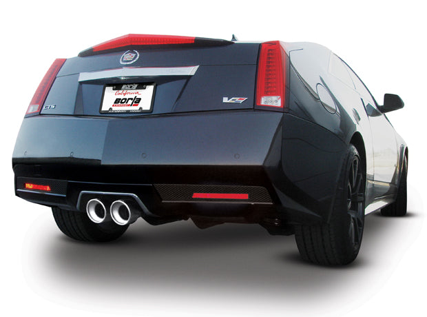 Borla® (11-15) CTS-V Coupe S-Type 2.5" 304SS Axle-Back System - 10 Second Racing