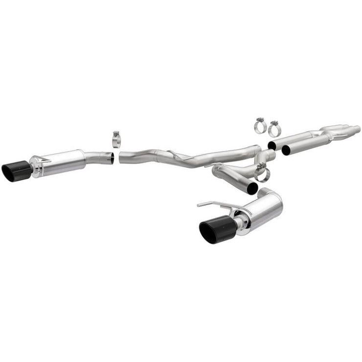 Magnaflow® (15-17) Mustang GT Competition Series™ 409SS Cat-Back Exhaust System with Split Rear Exit - 10 Second Racing