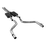 Flowmaster® 817778 - American Thunder™ 409 SS Cat-Back Exhaust System with Split Rear Exit 