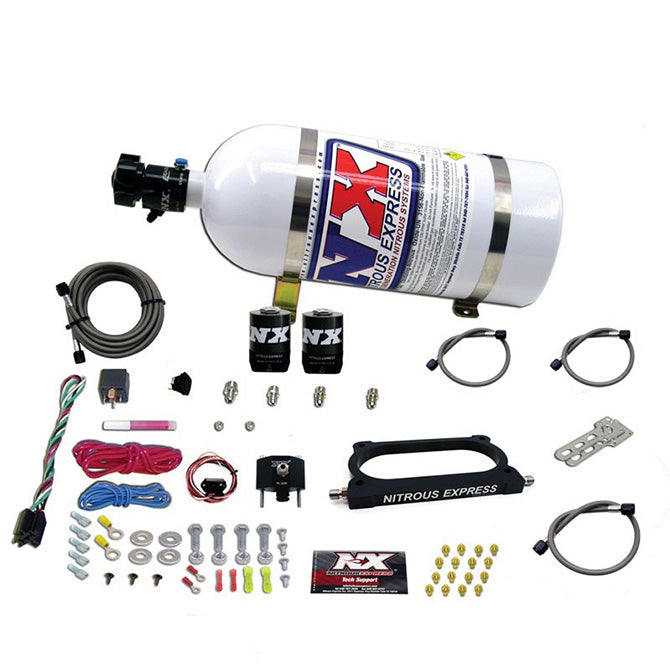 Nitrous Express® (07-14) Mustang GT Wet Plate Nitrous Oxide System - 10 Second Racing