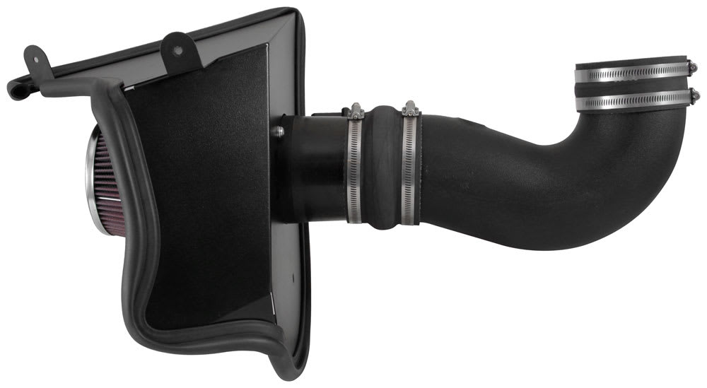 K&N® 63-3092 - 63 Series AirCharger® Polyethylene Black Cold Air Intake System 