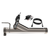 QTP® (09-18) RAM Pickup 5.7L 304SS 3" Valvetronic Aggressor Down Pipe