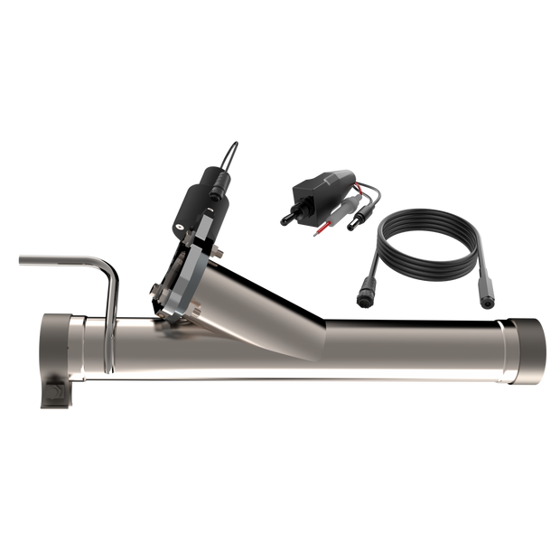 QTP® (09-18) RAM Pickup 5.7L 304SS 3" Valvetronic Aggressor Down Pipe