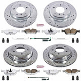 Power Stop® (01-05) 325xi Z26 Street Warrior Brake Kit - 10 Second Racing