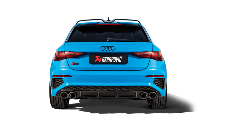Akrapovič® (20-23) Audi S3 8Y Sportback Evolution Line Titanium Cat-Back Exhaust System
