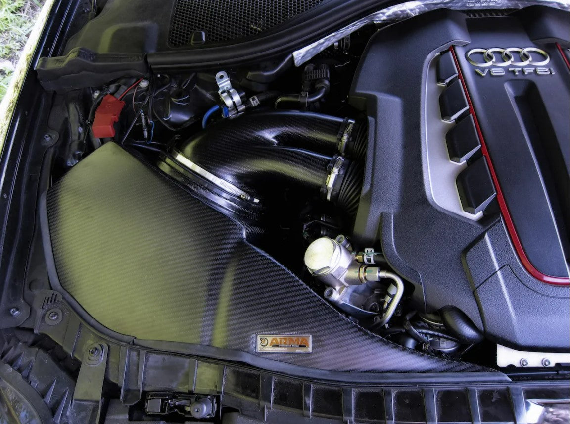 ArmaSpeed® (12-18) Audi S6 Carbon Fiber Air Intake System