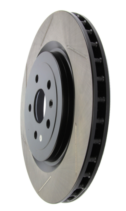 Stoptech® (17-24) Camaro ZL1 Rear Sport Slotted 1-Piece Brake Rotor (4/6-Piston Calipers)