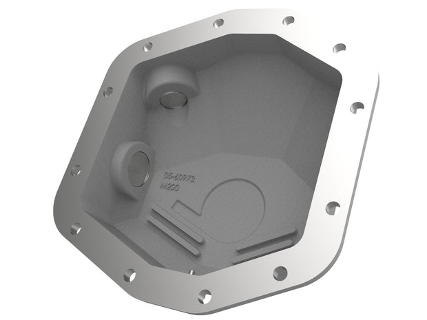 aFe® (18-23) Wrangler JL Street Series Rear Differential Cover Raw w/ Machined Fins (DANA-M200 AXLE)