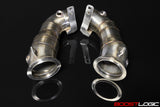 Boost Logic® (17-23) BMW M5 304SS 3" Catless Primary Down Pipes