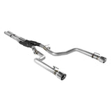 Flowmaster® 817845 - Outlaw™ 409 SS Cat-Back Exhaust System with Split Rear Exit 