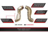 FabSpeed® (17-20) McLaren 720S HJS German 200CPSI Sport Catalytic Converters 