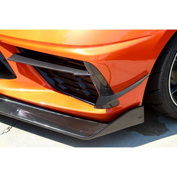 APR Performance® (20-24) Corvette Stingray Carbon Fiber Bumper Canards