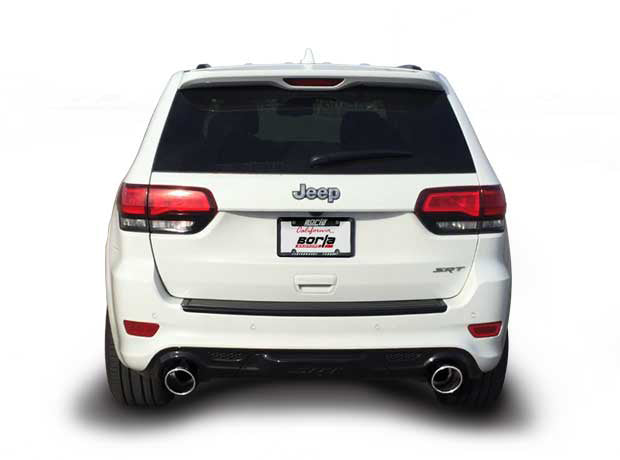 Borla® (15-20) Cherokee SRT S-Type™ Stainless Steel Cat-Back Exhaust System with Split Rear Exit 