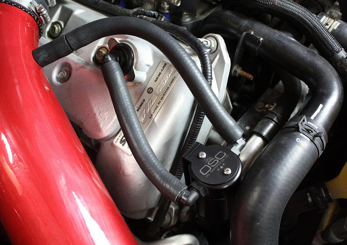 J&L® (99-04) Mustang Cobra/Mach 1 Passenger Side 3.0 Oil Separator Kit