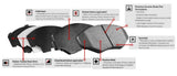 R1 Concepts® (19-24) BMW Z4/GR Supra Ceramic Series Front Brake Pads