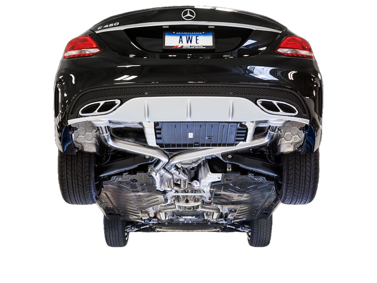 Awe Tuning® (14-18) AMG C43/C400/C450 304SS Track Edition Cat-Back System