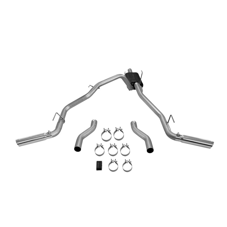 Flowmaster® (09-19) Ram 1500 409SS American Thunder Cat-Back Exhaust System w/ Split Rear Exit - 10 Second Racing
