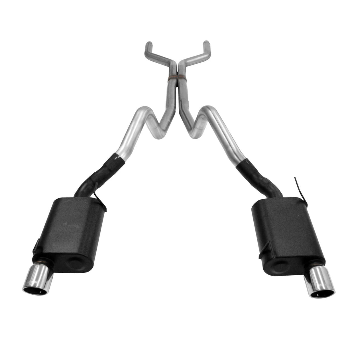 Flowmaster® (05-10) Mustang GT/GT500 American Thunder 409SS 3" Cat-Back System with Mufflers