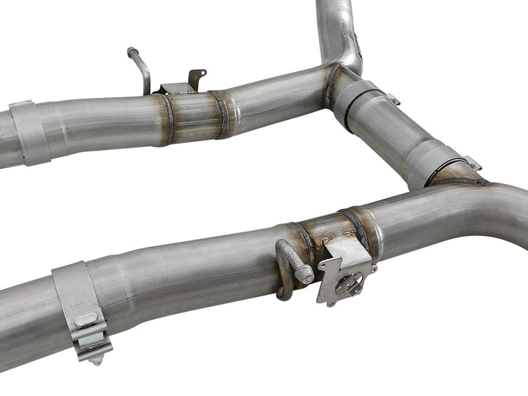aFe® 49-32061 - Mach Force XP™ 304 SS Cat-Back Exhaust System with Split Rear Exit 