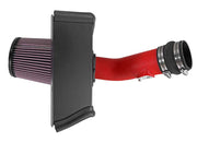 K & N ® (15-17) WRX STI 69 Series Typhoon® Aluminum Wrinkle Red Cold Air Intake System with Red Filter