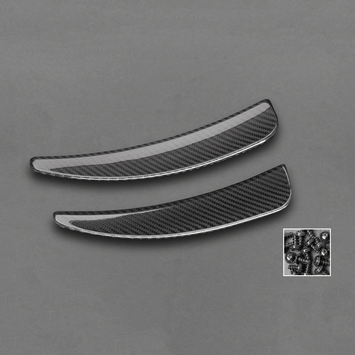 Capristo® (15-23) Audi R8 Carbon Fiber Front Spoiler and Front Fins Set