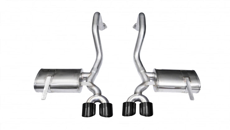 Corsa® (97-04) Corvette C5 304SS Xtreme 2.5" Axle-Back System with 4" OD Tips - 10 Second Racing