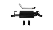 Corsa® (19-21) Wrangler JL Sport™ 304SS 2.5" Axle-Back System with Turn Down Tips - 10 Second Racing
