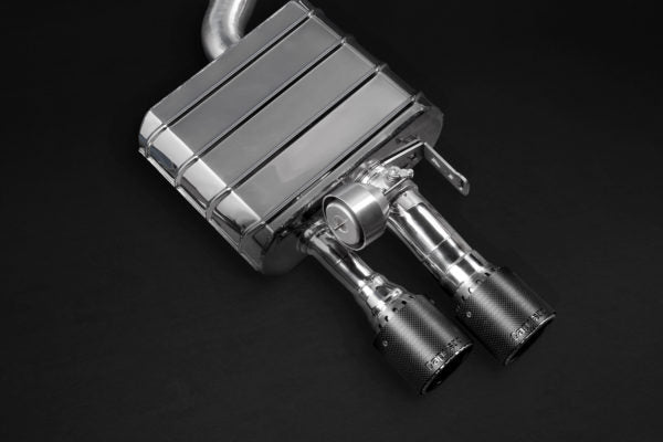 Capristo® (12-18) Audi S8 Valved Exhaust, Mid Pipes, and Carbon Tips (CES3)