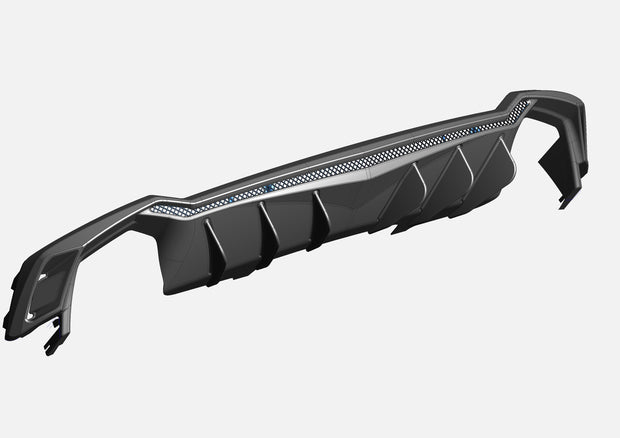 Capristo® (17-19) Audi RS5 Carbon Fiber Rear Diffuser