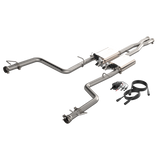 QTP® (15-23) Challenger SRT 304SS 3" Screamer Twintronic Cat-Back System