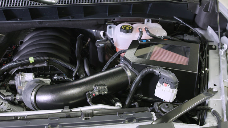 Cold Air Inductions® (19-23) Silverado/Sierra Textured Black Closed Box Air Intake System (NEW BODY STYLE)