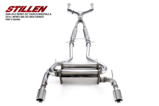 Stillen® (07-15) Infiniti G37/Q50 304SS 3" Cat-Back System