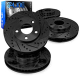 R1 Concepts® (14-20) Acura MDX ELine™ Drilled/Slotted Vented Brake Rotors