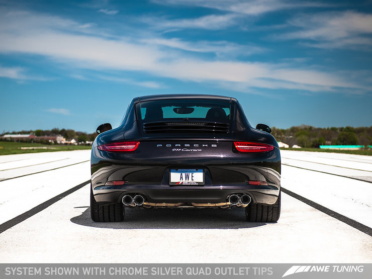 Awe Tuning® (12-16) 911 Carrera 304SS Non-PSE Exhaust System