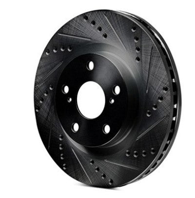 R1 Concepts® (19-24) BMW Z4/GR Supra  ELine™ Drilled/Slotted 1-Piece Rotor