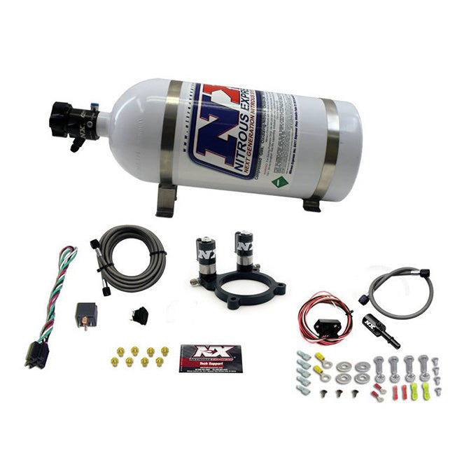 Nitrous Express® (11-17) Ford V6 Wet Plate Nitrous Oxide System - 10 Second Racing