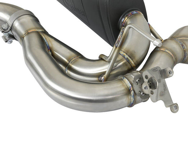 aFe® Mach Force XP™ 304 SS Axle-Back Exhaust System with Quad Rear Exit 