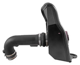 K&N® 63-2590 - 63 Series AirCharger® Polyethylene Cold Air Intake System with Red Filter 