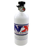 Nitrous Express® EMPTY Nitrous Bottle with Lightning 500 Valve - 10 Second Racing