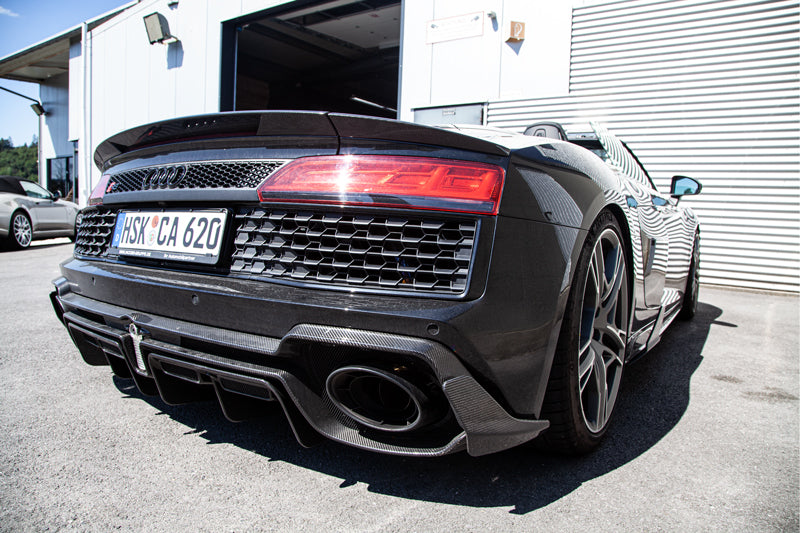 Capristo® (15-23) Audi R8 Facelift Carbon Fiber Rear Diffuser