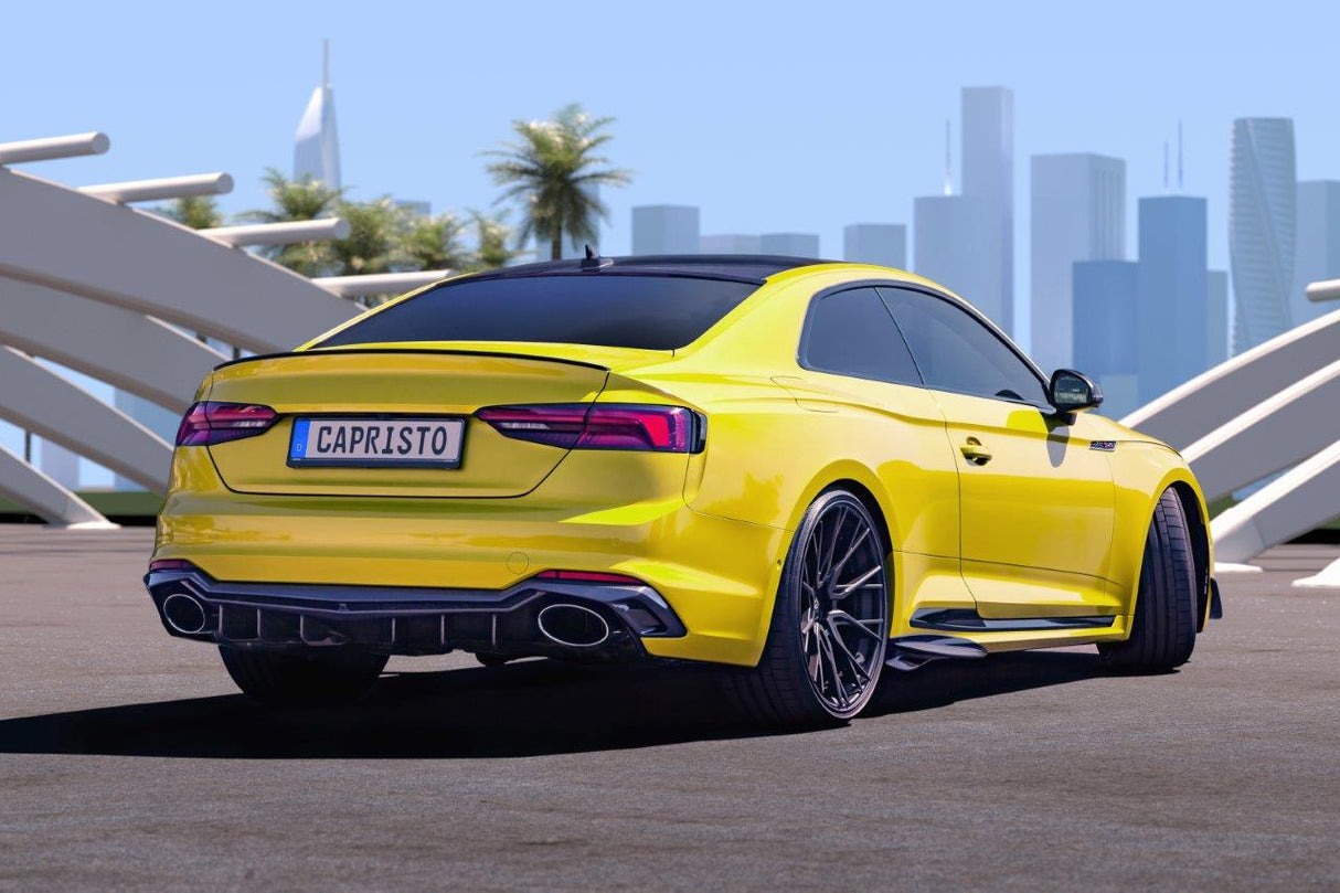 Capristo® (17-23) Audi RS5 ECE Valved Exhaust with Mid-Pipes and RS Oval Tips (E2P)