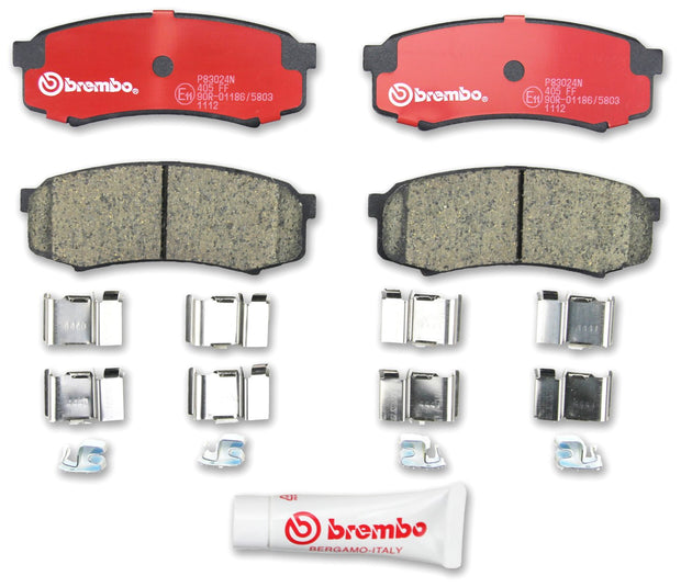 Brembo® (16-23) Civic/RDX 2.0L Premium NAO Ceramic OE Rear Brake Pad Set