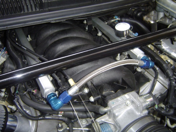 Metco MotorSports® (97-04) GM LS1 6061 Billet Aluminum Fuel Rail Kit - 10 Second Racing