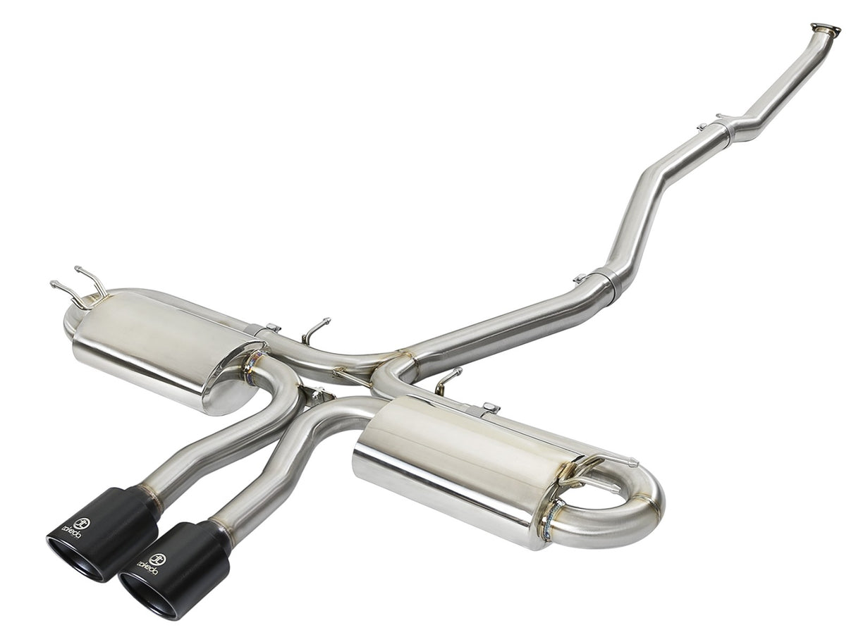 Takeda® (17-20) Civic Si Sedan 3" to 2-1/2" 304SS Cat-Back System